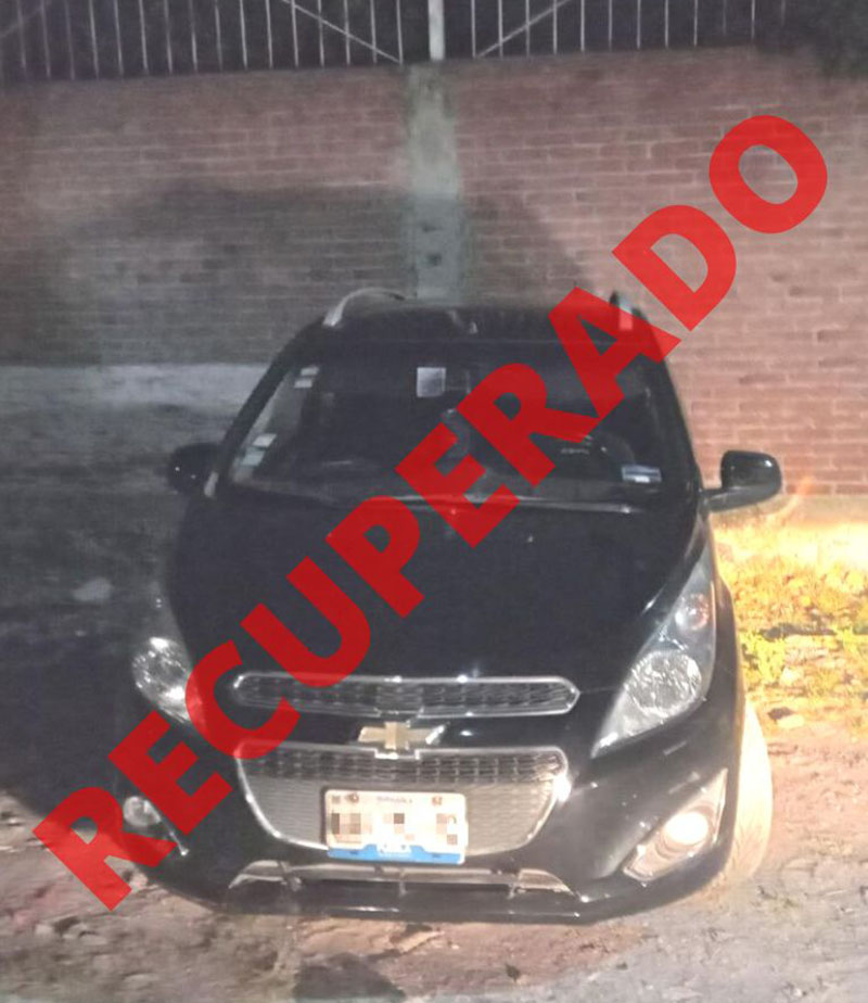 Policía de Inteligencia de San Pedro Cholula recupera vehículo de plataforma robado en Coronango