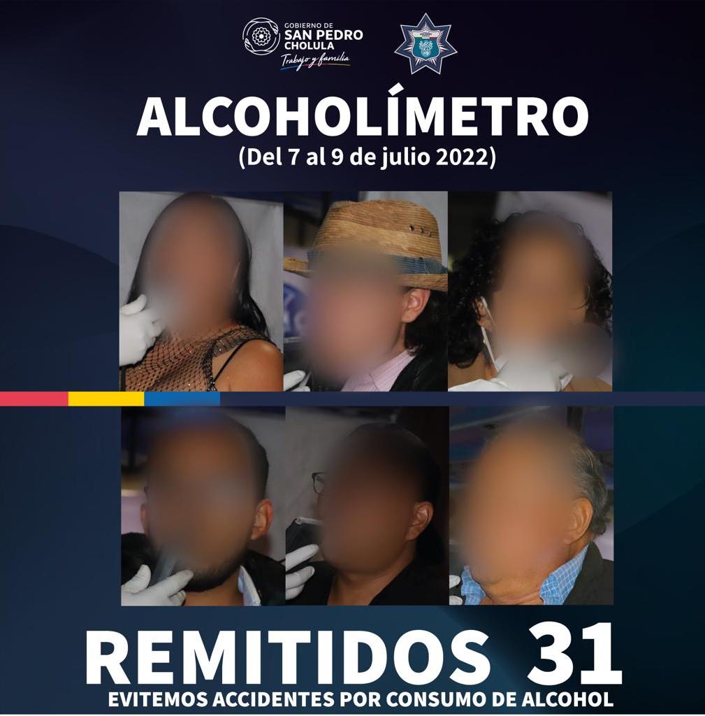SSC de San Pedro remite a 31 conductores por operativo alcoholímetro 