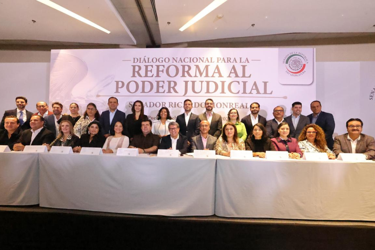 Monreal descarta “aplanadora” para imponer reforma judicial