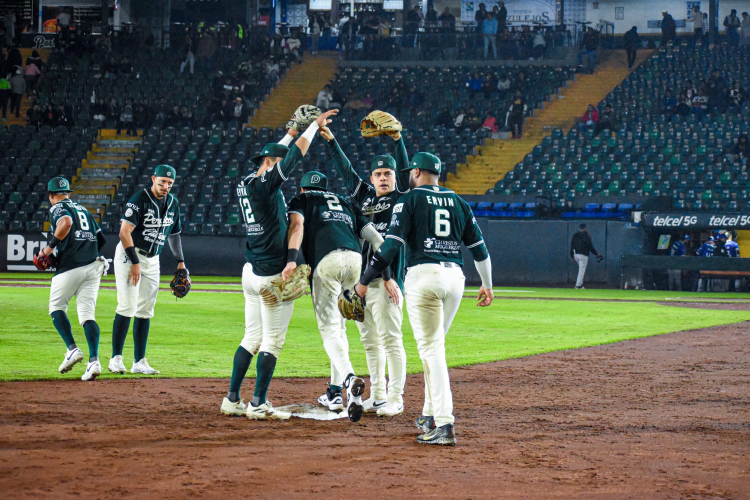 Par de bambinazos de Ervin dan triunfo a Pericos