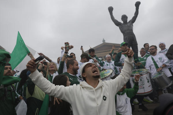 Los aficionados del Palmeiras se inspiran en Rocky para el duelo contra el Botafogo