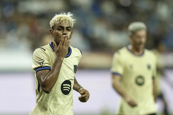 Lamine Yamal: "es Un Sueño Marcar Con Esta Camiseta Y Este Número, Que Es Muy Especial"