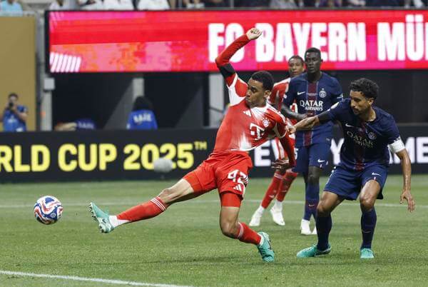Musiala “será operado en breve” de la grave lesión que sufrió ante el PSG