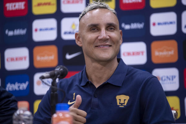 Los Pumas registran a Keylor Navas, que puede debutar este viernes ante el Querétaro