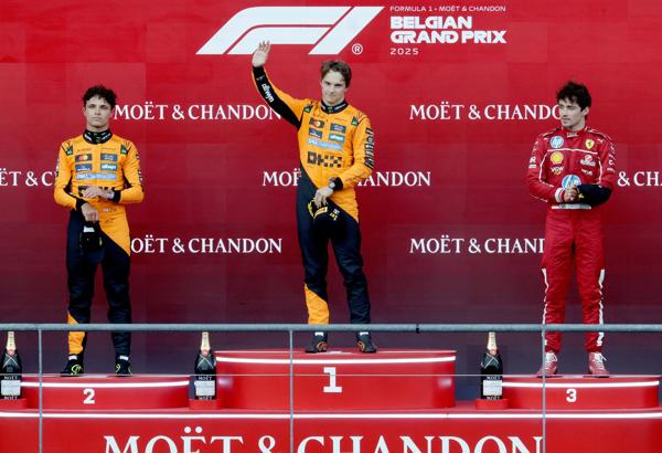 Piastri se refuerza en Spa-Francorchamps