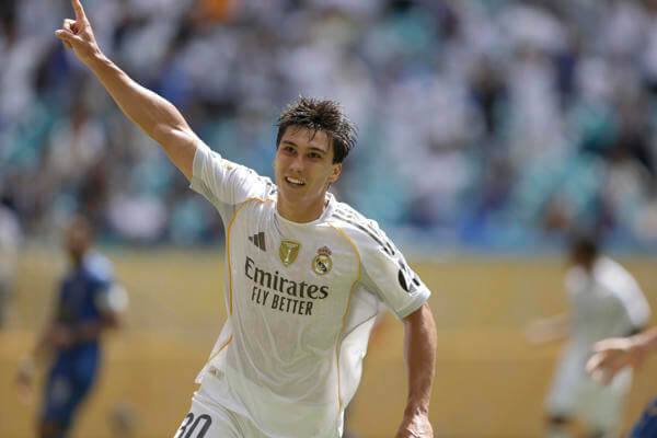 Gonzalo amplia su contrato con el Real Madrid hasta el 30 de junio de 2030