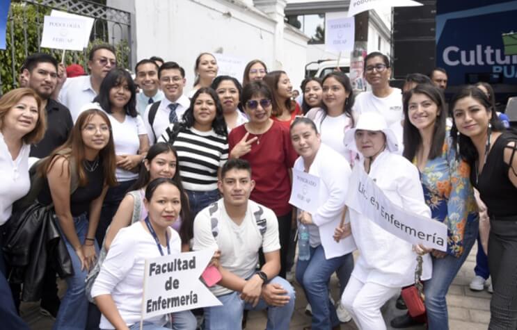 Rectora da la bienvenida a estudiantes de nuevo ingreso de Salud