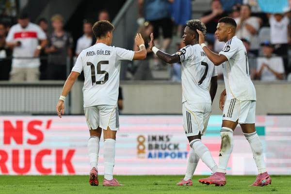 El Real Madrid golea al ritmo de Güler