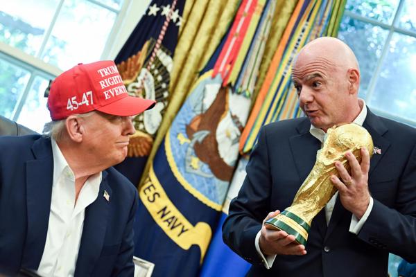 Trump anuncia que el sorteo del Mundial de Fútbol 2026 será en Washington en diciembre