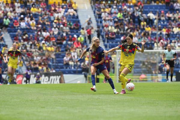 El Barcelona termina gira por México con triunfo sobre el América e invicto