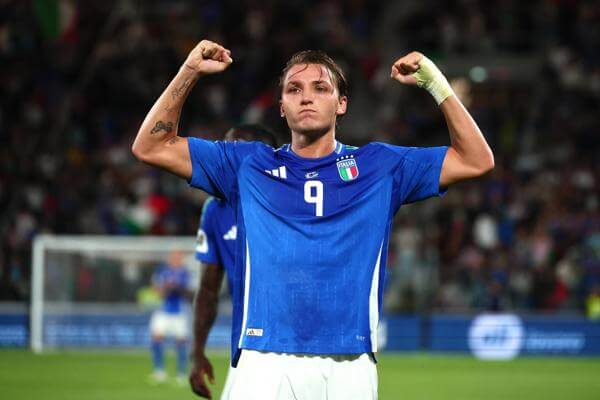 5 0. Dos Goles De Retegui En Una Italia Ilusionada Con La 'era Gattuso'