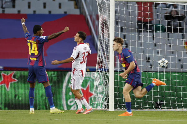 6 1. Fermín López Lidera Con Un Triplete La Goleada Del Barcelona