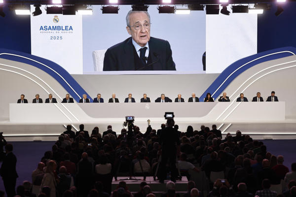 Florentino Pérez anuncia que impulsará la Superliga y reclama daños a UEFA