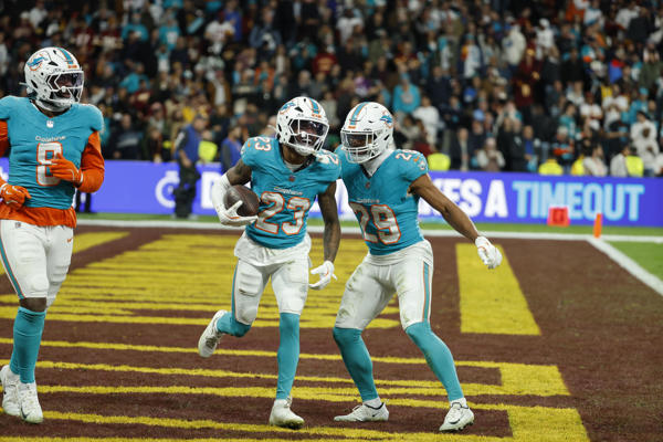 Los Dolphins derrotan a los Commanders en el primer partido de la NFL en España