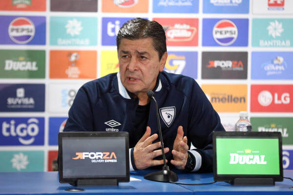 Tena dice que a Guatemala solo le sirve la victoria contra “el mejor equipo de Concacaf”