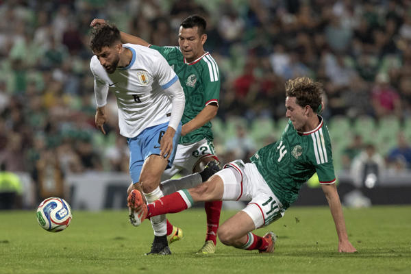 México y Uruguay empatan sin goles en partido amistoso