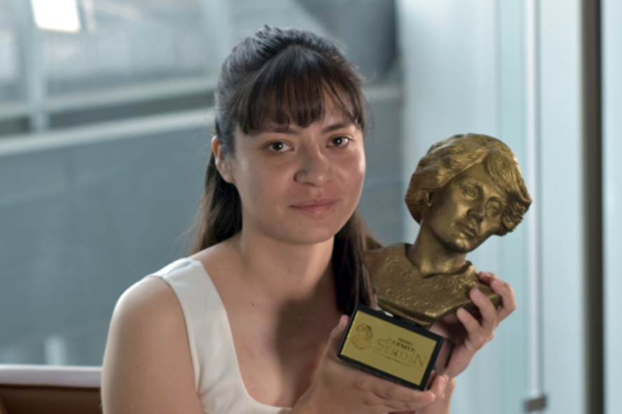 Gana estudiante BUAP premio Carmen Serdán