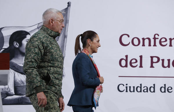 México y EE.UU. afinan coordinación militar para seguridad del Mundial 2026