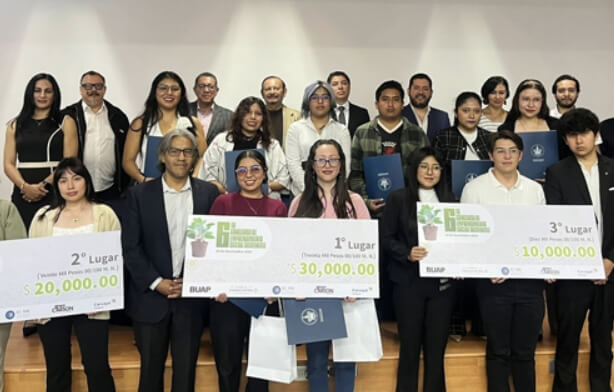 BUAP premia el talento universitario en emprendimiento