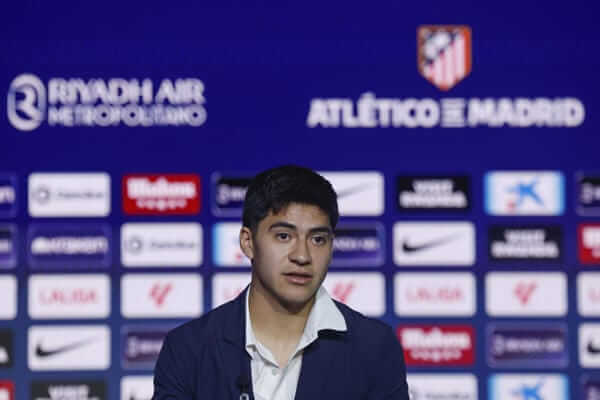 Obed Vargas: “Estar en el Atlético me acerca al objetivo del Mundial”