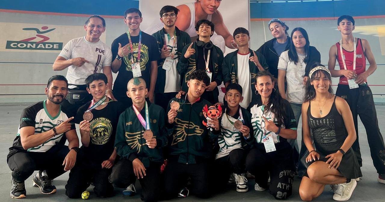 Delegación poblana de Luchas termina dentro del top 10 de ON2026
