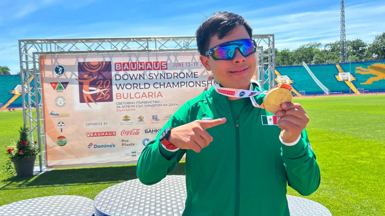 “La Bala” Palomares se baña en Oro en el Mundial de Síndrome de Down Bulgaria 2026