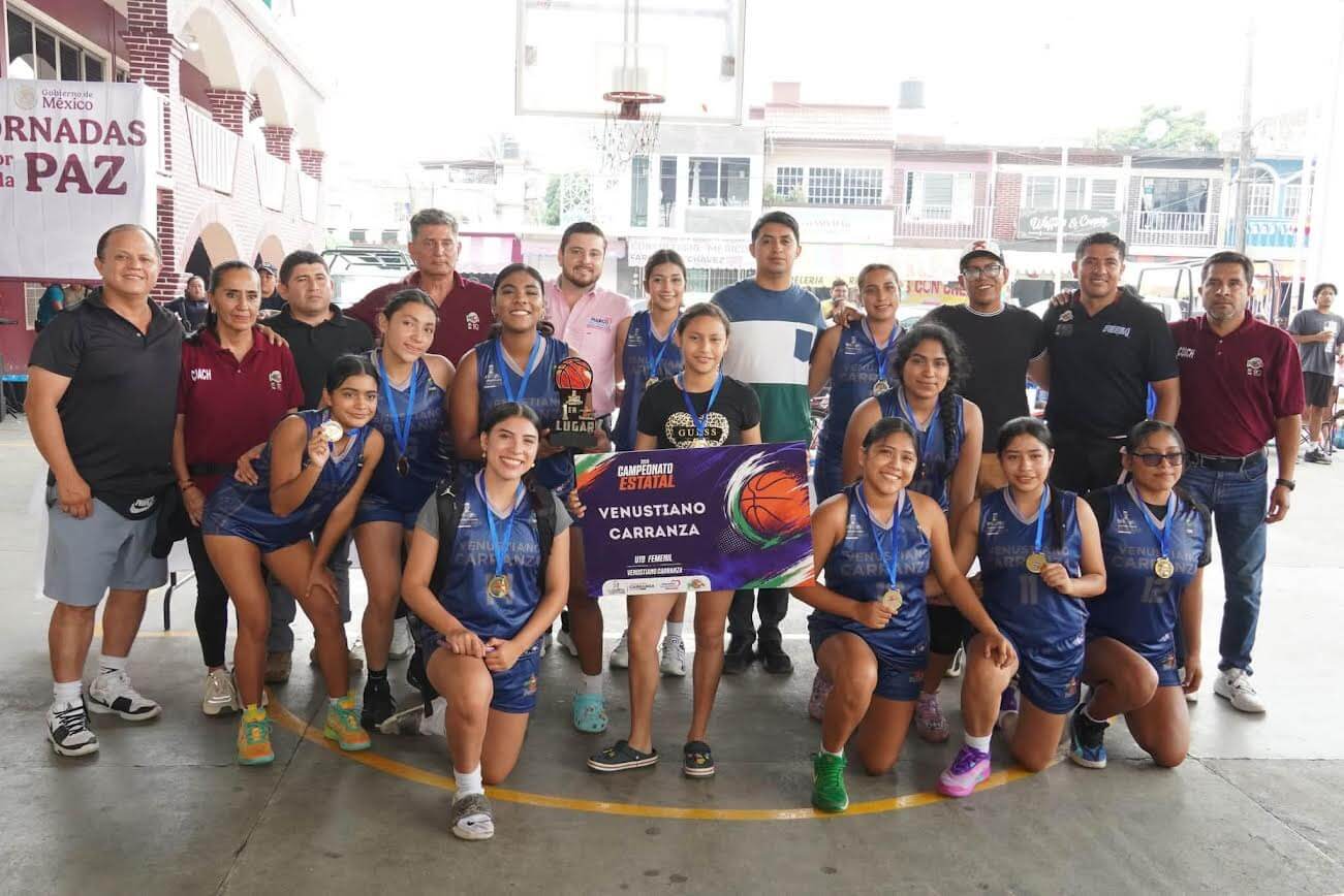 La Sierra Norte de Puebla se luce como sede del Estatal ADEMEBA U16 y U19 femenil.