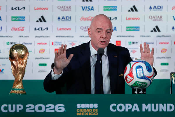 Infantino convoca a los altos cargos de la FIFA a una reunión en Rabat, según Sky Sports