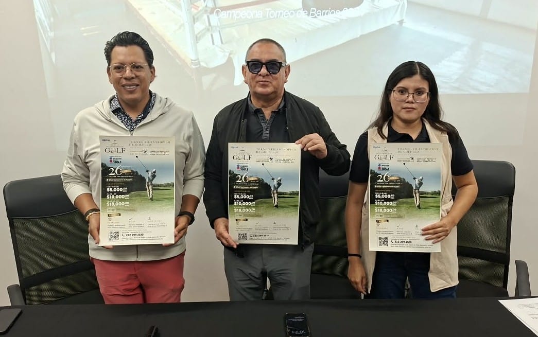 Organiza el Club Alpha su primer torneo filantrópico de Golf para el 26 de noviembre en el Campestre de Puebla
